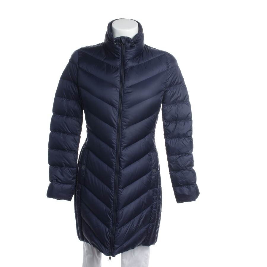 Image 1 of Quilted Coat S Navy in color Blue | Vite EnVogue