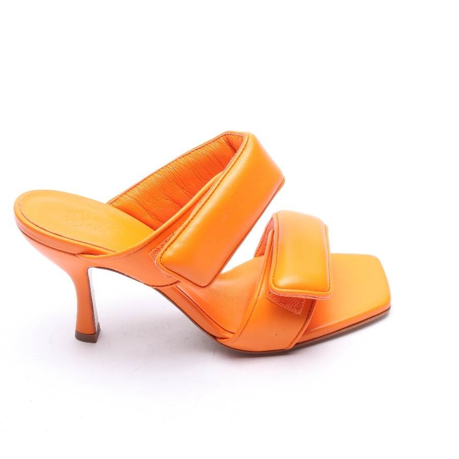 Image 1 of Heeled Sandals EUR 35 Dark Orange in color Orange | Vite EnVogue