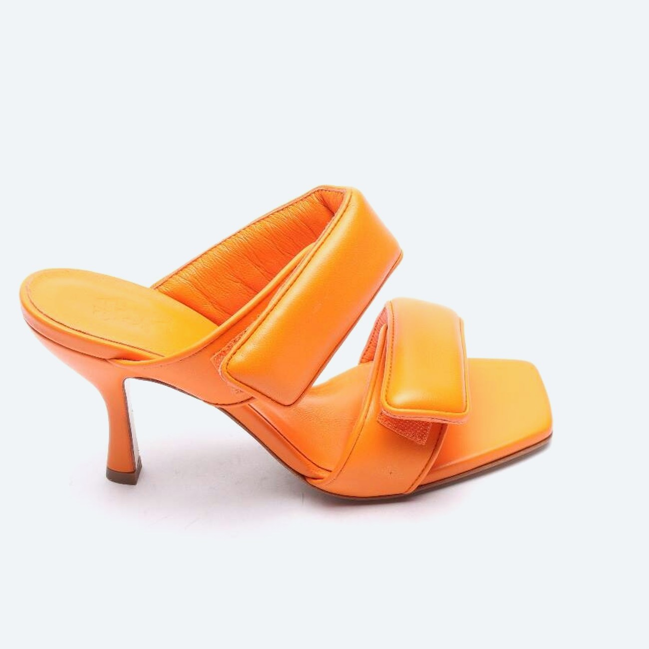 Image 1 of Heeled Sandals EUR 35 Dark Orange in color Orange | Vite EnVogue