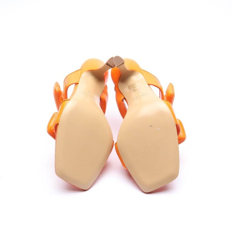 Image 4 of Heeled Sandals EUR 35 Dark Orange in color Orange | Vite EnVogue