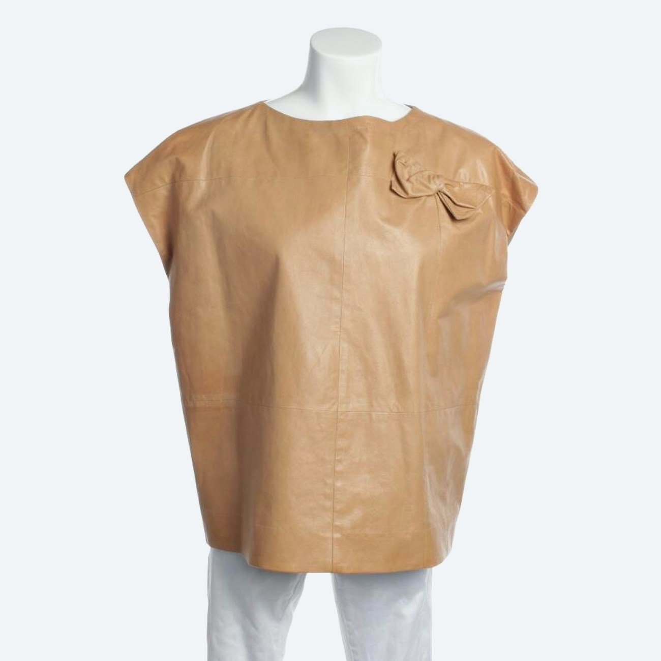 Image 1 of Leather Top 36 Camel in color Brown | Vite EnVogue