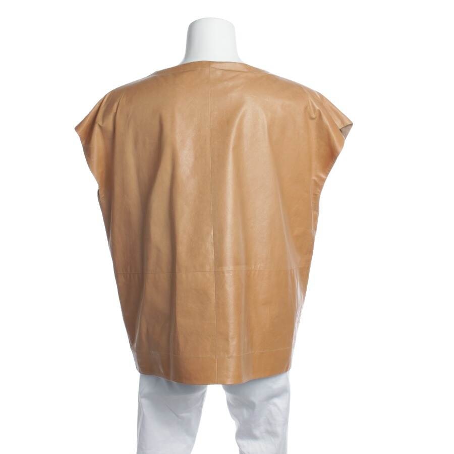Image 2 of Leather Top 36 Camel in color Brown | Vite EnVogue