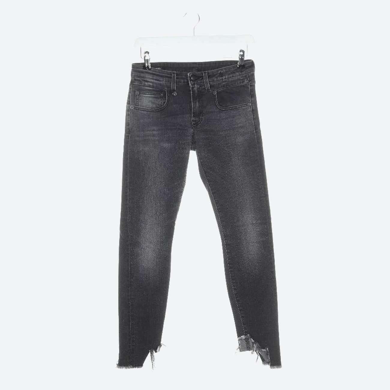 Image 1 of Jeans Straight Fit W24 Black in color Black | Vite EnVogue