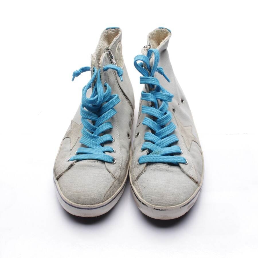 Bild 2 von High-Top Sneaker EUR 40 Blau in Farbe Blau | Vite EnVogue
