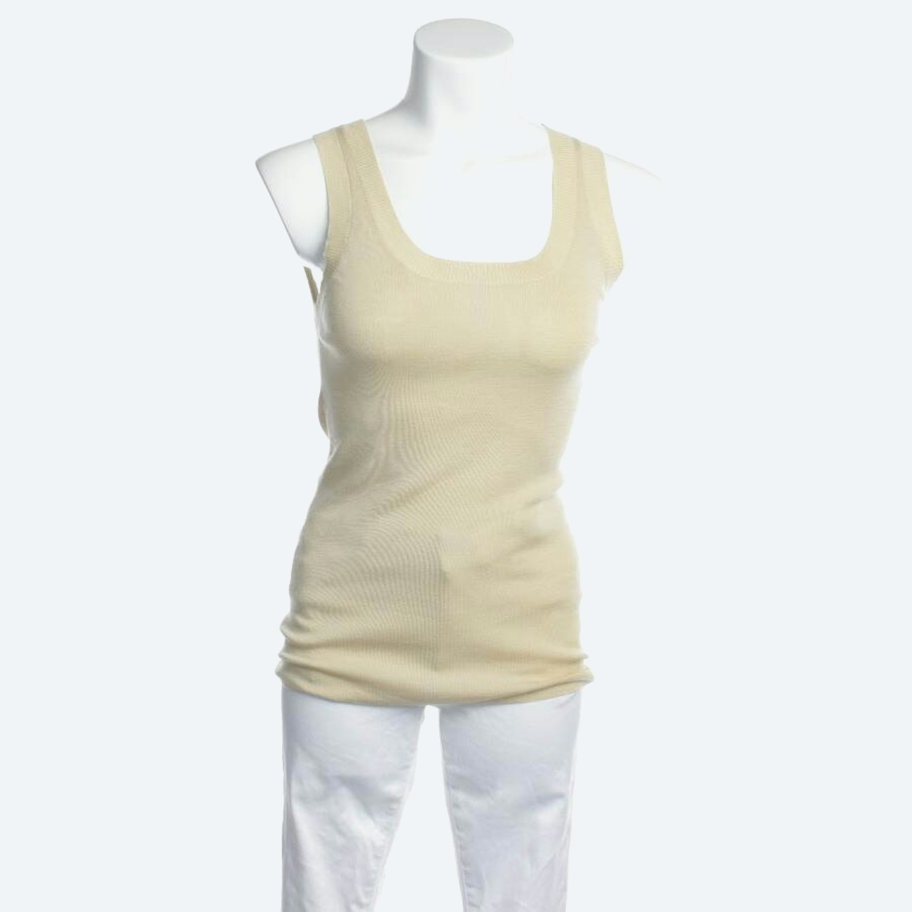 Image 1 of Cashmere Top 40 Beige in color White | Vite EnVogue