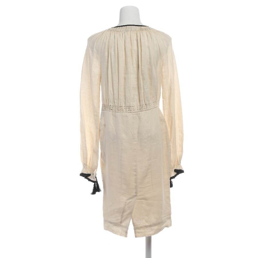 Image 2 of Linen Dress 34 Beige in color White | Vite EnVogue