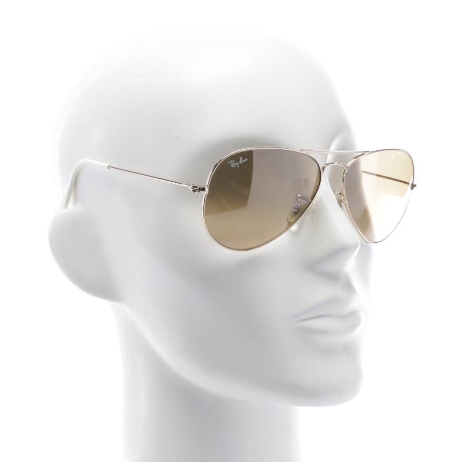 Image 2 of Aviator Sunglasses White in color White | Vite EnVogue