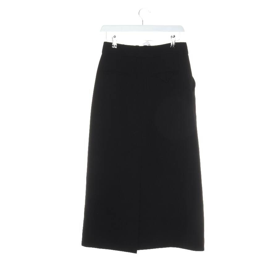 Image 2 of Linen Skirt 36 Black in color Black | Vite EnVogue
