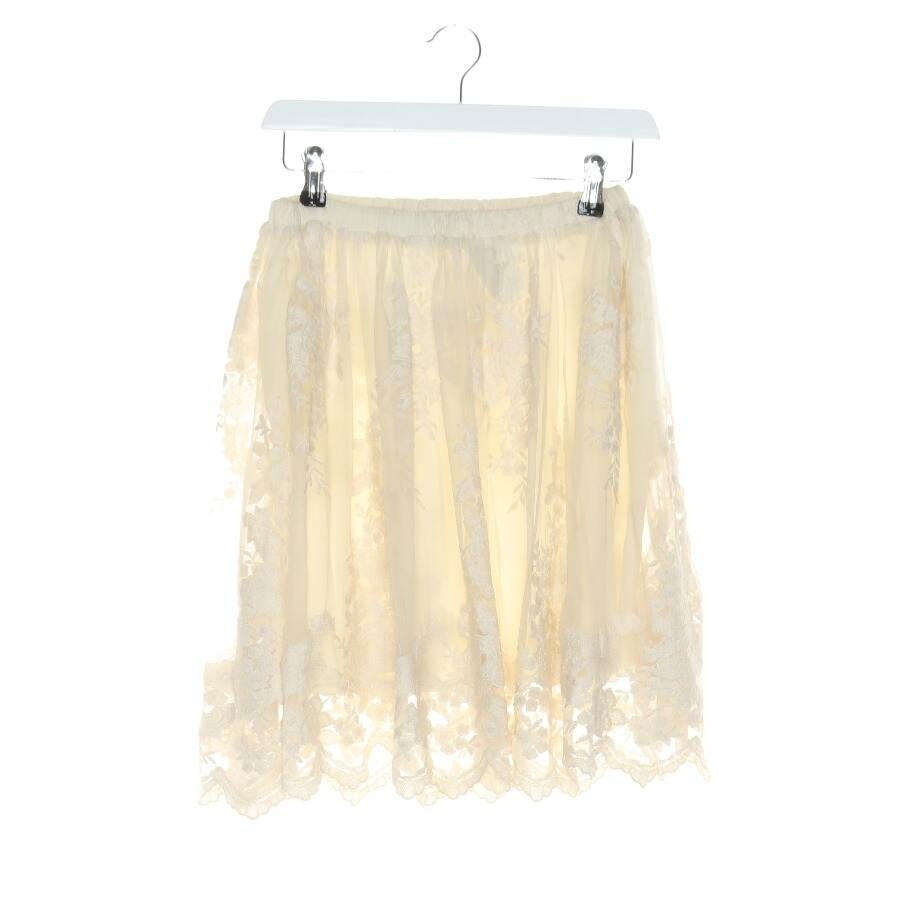 Image 1 of Skirt 2XS Cream in color White | Vite EnVogue