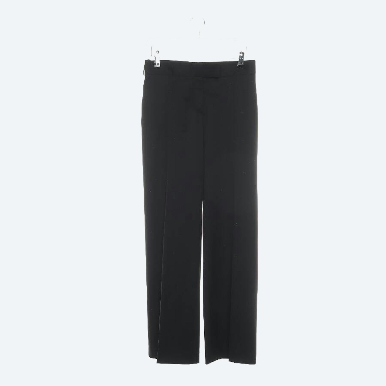 Image 1 of Wool Pants 34 Black in color Black | Vite EnVogue