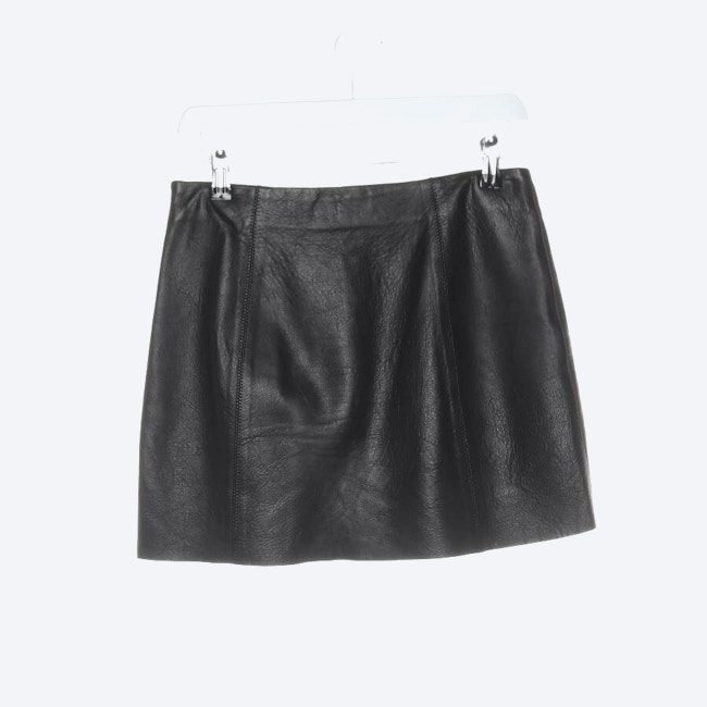 Image 2 of Leather Skirt S Black in color Black | Vite EnVogue