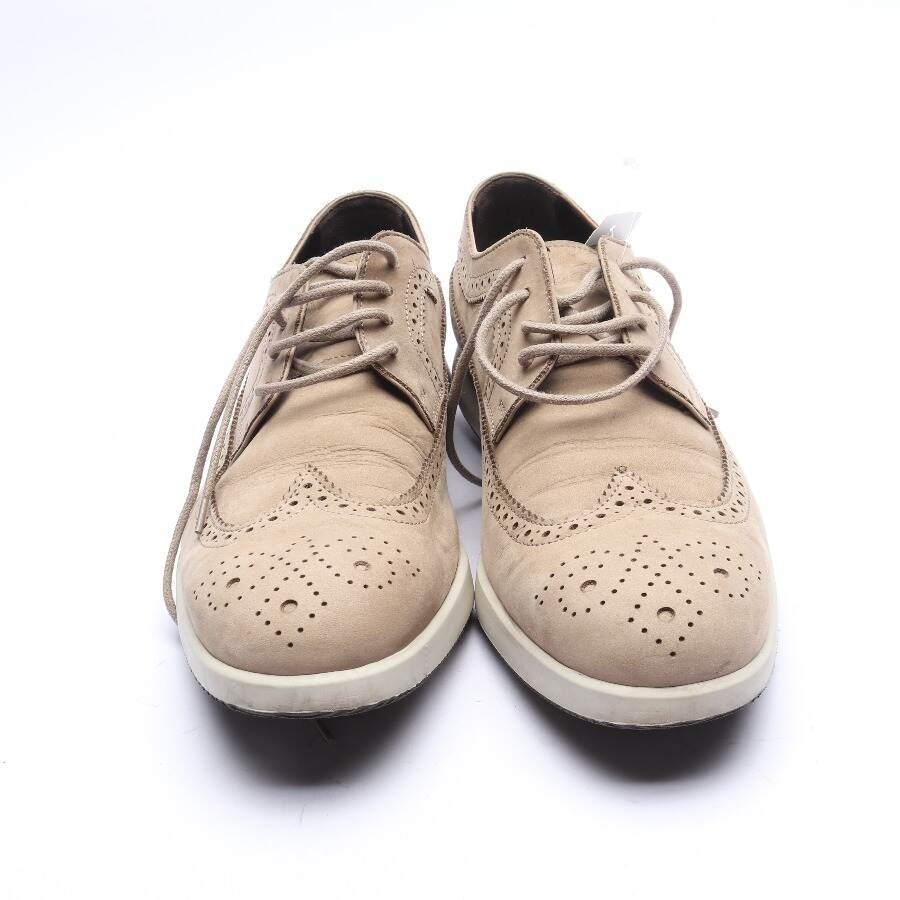 Image 2 of Lace-Up Shoes EUR 41.5 Beige in color White | Vite EnVogue
