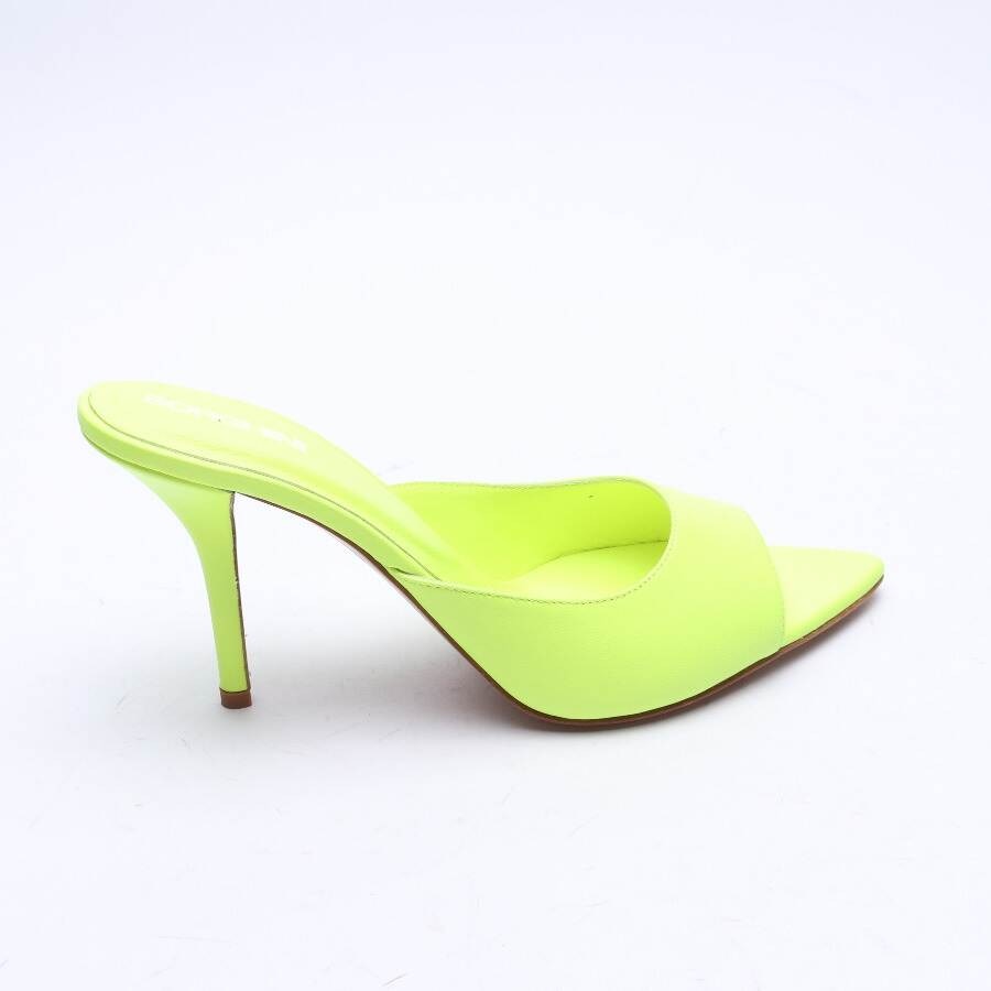 Image 1 of Heeled Sandals EUR 39 Neon Yellow in color Neon | Vite EnVogue