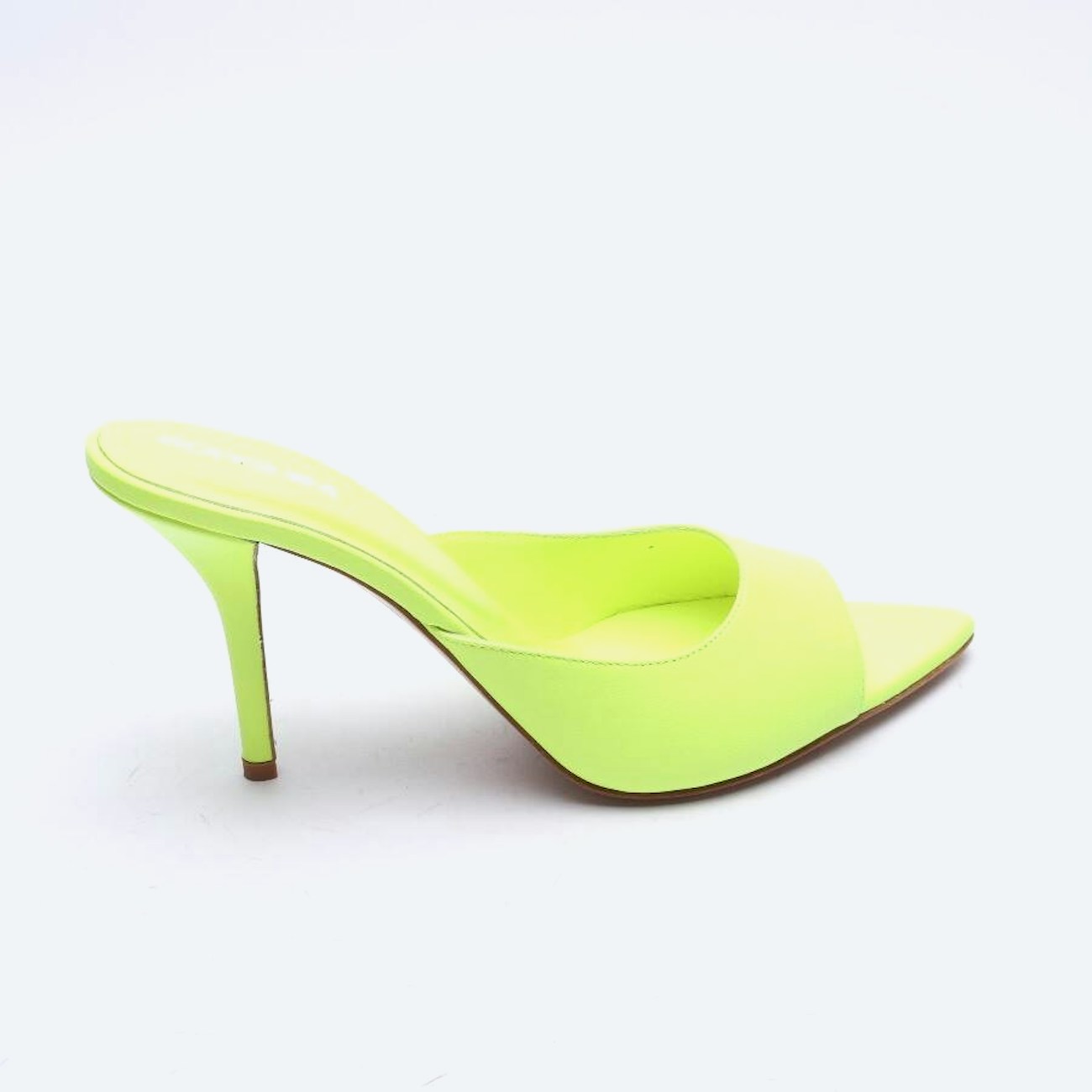 Image 1 of Heeled Sandals EUR 39 Neon Yellow in color Neon | Vite EnVogue