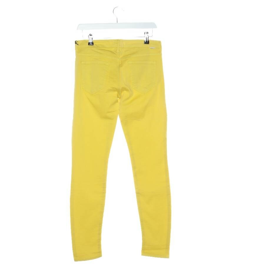 Image 2 of Trousers W28 Yellow in color Yellow | Vite EnVogue
