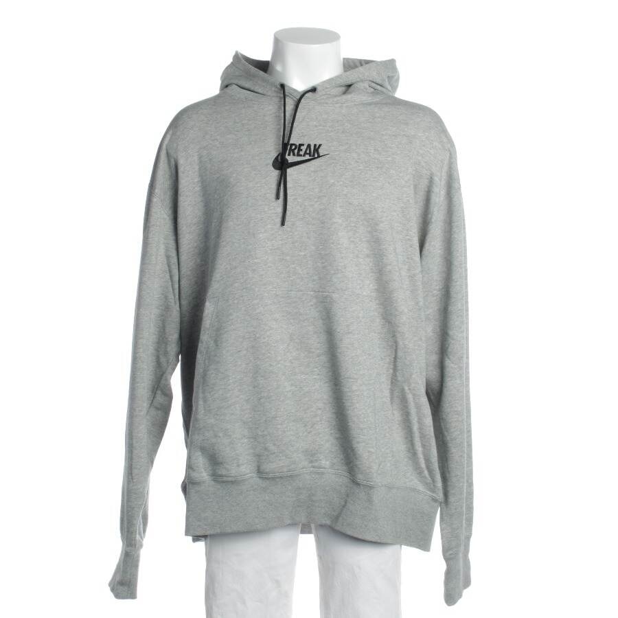 Image 1 of Hooded Sweatshirt 2XL Gray in color Gray | Vite EnVogue