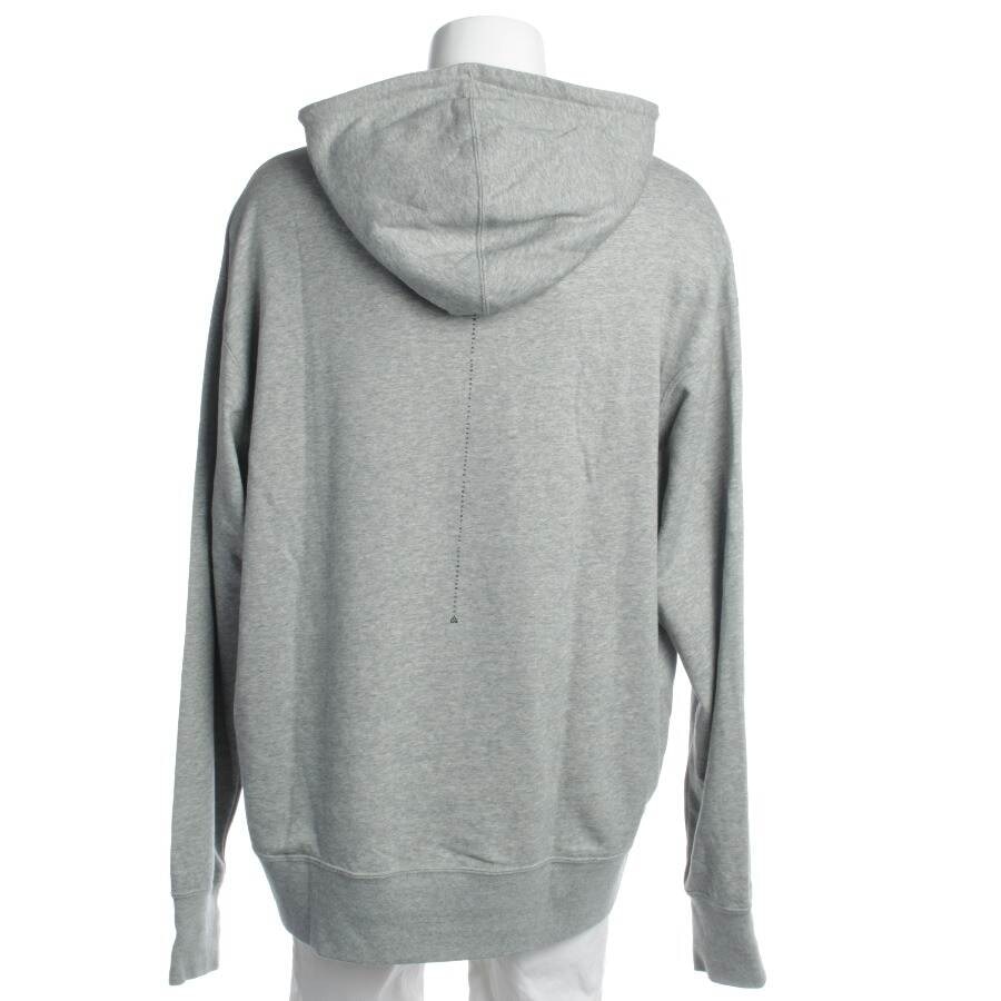 Image 2 of Hooded Sweatshirt 2XL Gray in color Gray | Vite EnVogue