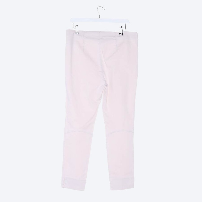 Image 2 of Trousers 44 Cream in color White | Vite EnVogue