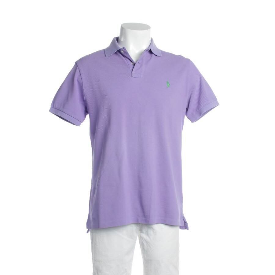Image 1 of Polo Shirt L Purple in color Purple | Vite EnVogue