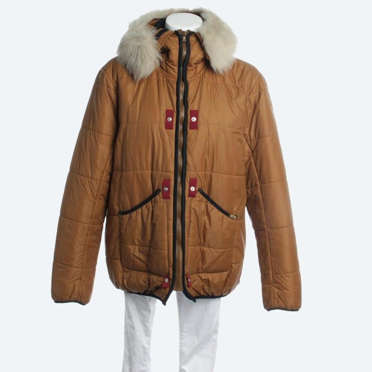 Image 1 of Winter Jacket 44 Brown in color Brown | Vite EnVogue