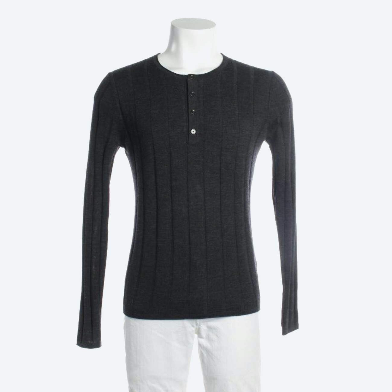 Image 1 of Wool Jumper M Dark Gray in color Gray | Vite EnVogue