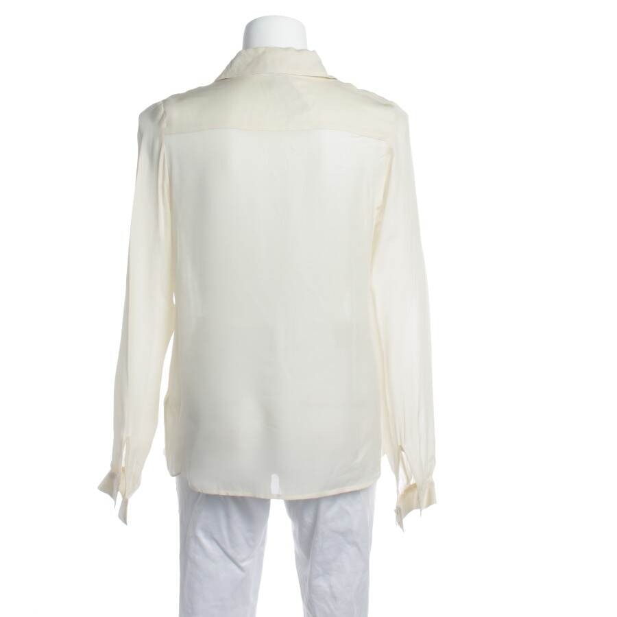 Image 2 of Silk Shirt S Beige in color White | Vite EnVogue