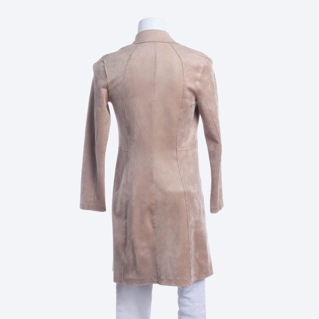 Image 2 of Linen Coat 34 Light Brown in color Brown | Vite EnVogue