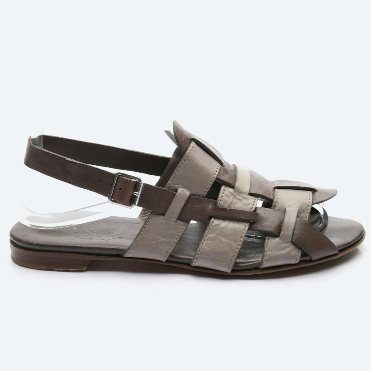 Image 1 of Sandals EUR 37 Light Gray in color Gray | Vite EnVogue
