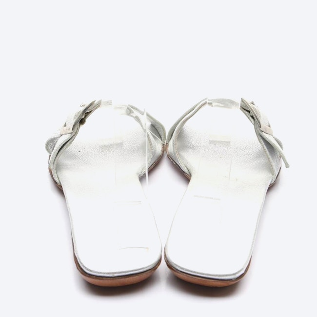 Image 3 of Sandals EUR 37 Silver in color Metallic | Vite EnVogue