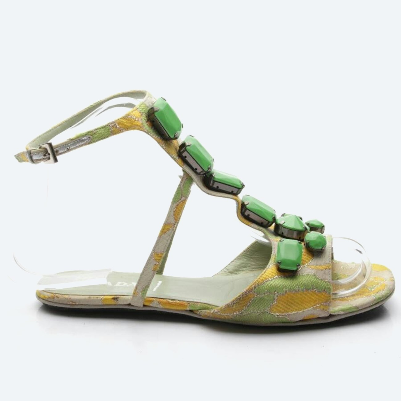 Image 1 of Sandals EUR 36 Multicolored in color Multicolored | Vite EnVogue