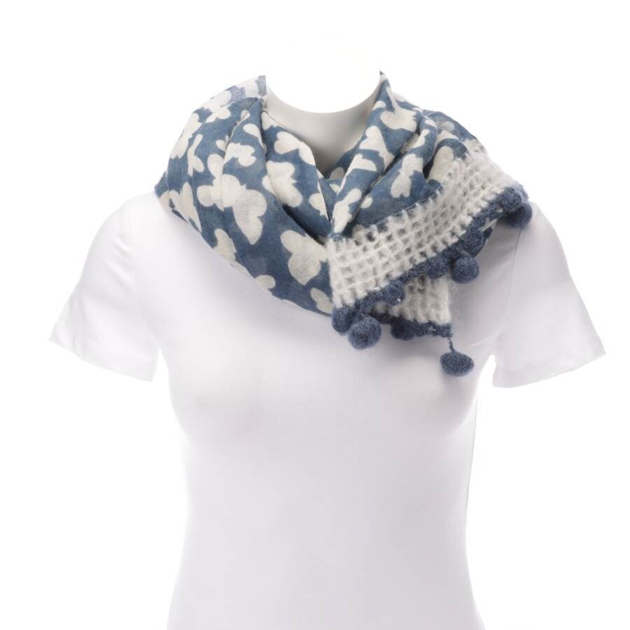 Image 1 of Wool Shawl Blue in color Blue | Vite EnVogue