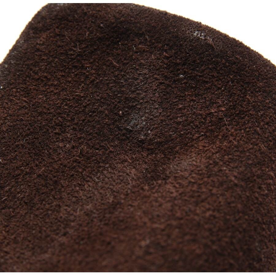 Image 8 of Crossbody Bag Dark Brown in color Brown | Vite EnVogue