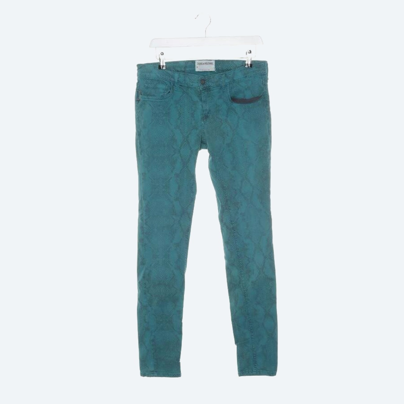 Image 1 of Jeans Slim Fit W28 Turquoise in color Blue | Vite EnVogue