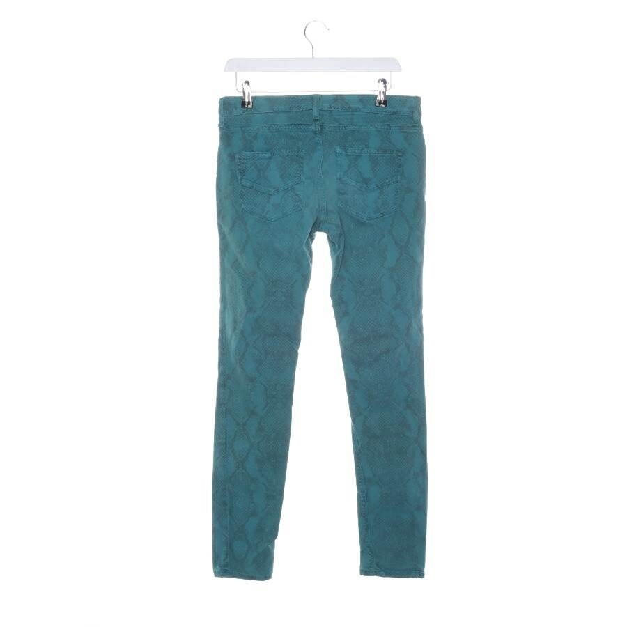 Image 2 of Jeans Slim Fit W28 Turquoise in color Blue | Vite EnVogue