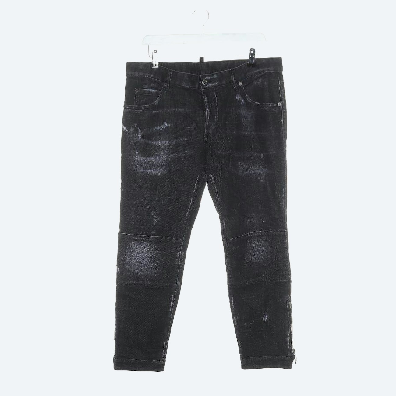 Image 1 of Jeans Straight Fit 46 Black in color Black | Vite EnVogue