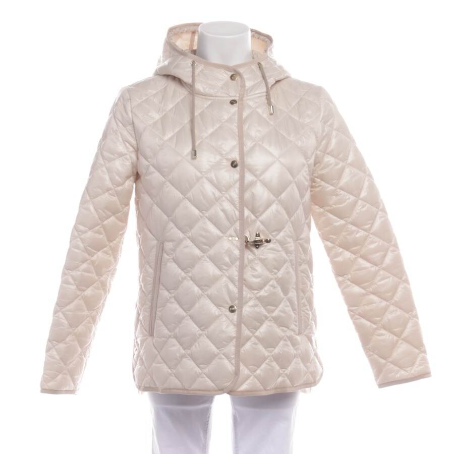Image 1 of Quilted Jacket M Cream in color White | Vite EnVogue