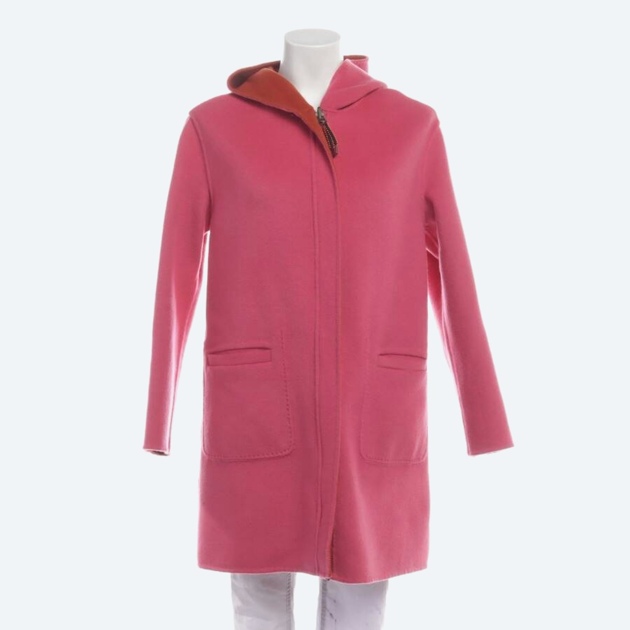 Image 1 of Between-seasons Coat 34 Pink in color Pink | Vite EnVogue