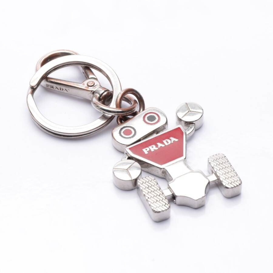 Image 1 of Key Chain Silver in color Metallic | Vite EnVogue