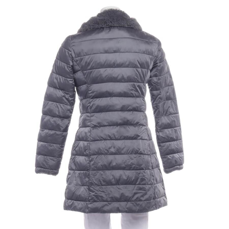 Image 2 of Quilted Coat 36 Gray in color Gray | Vite EnVogue