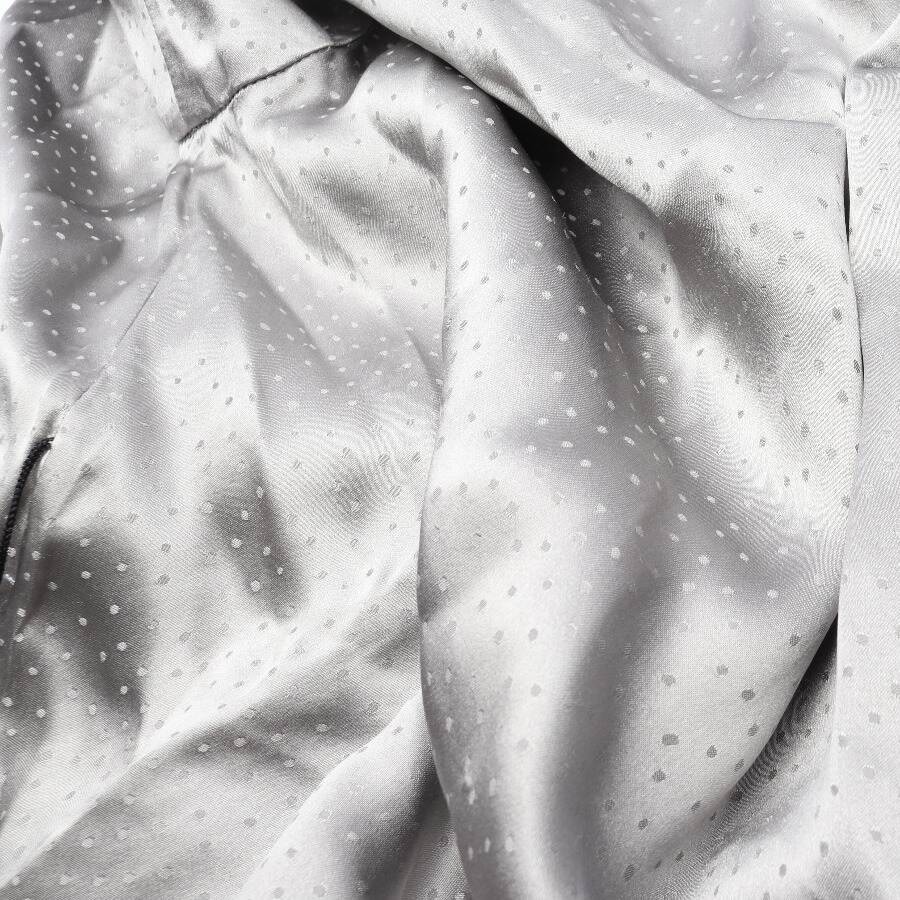 Image 3 of Silk Dress 34 Silver in color Metallic | Vite EnVogue