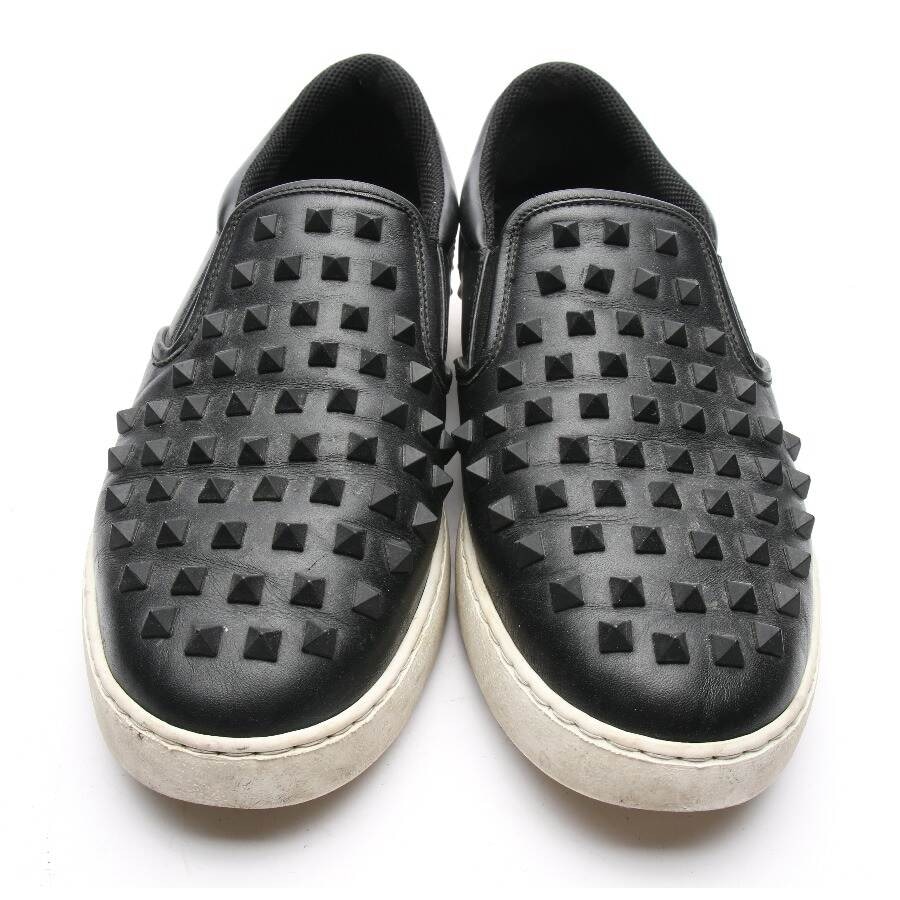 Image 2 of Rockstud Loafers EUR 44.5 Black in color Black | Vite EnVogue