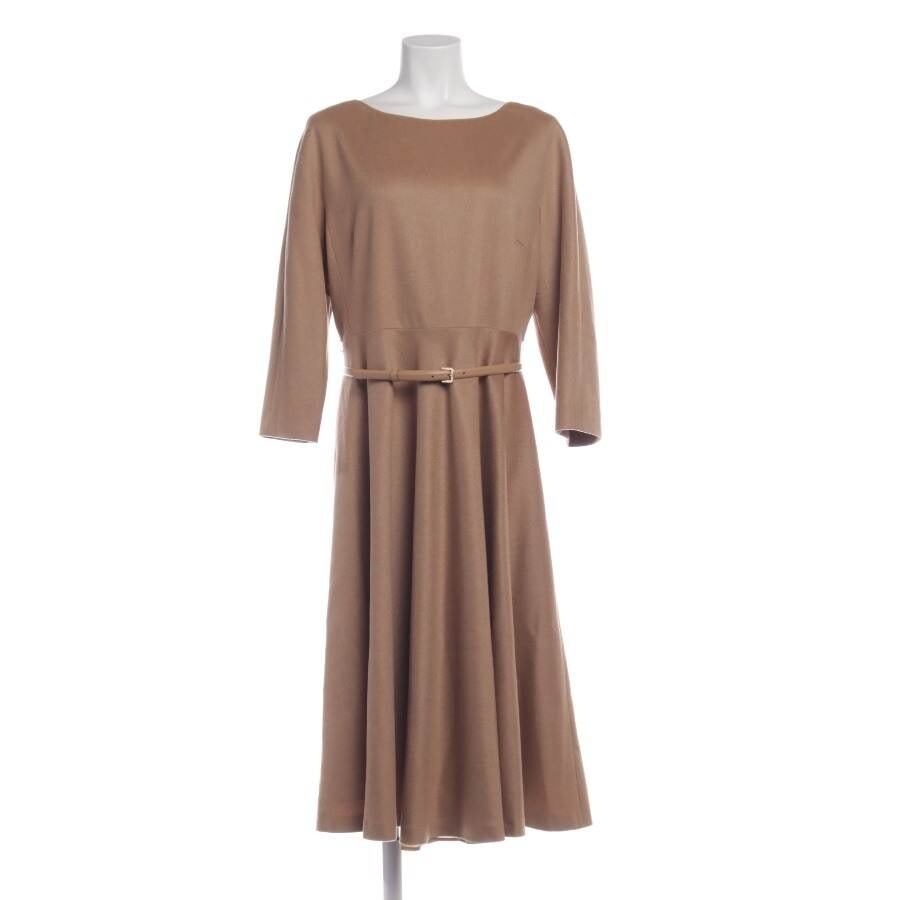 Image 1 of Wool Dress 46 Brown in color Brown | Vite EnVogue