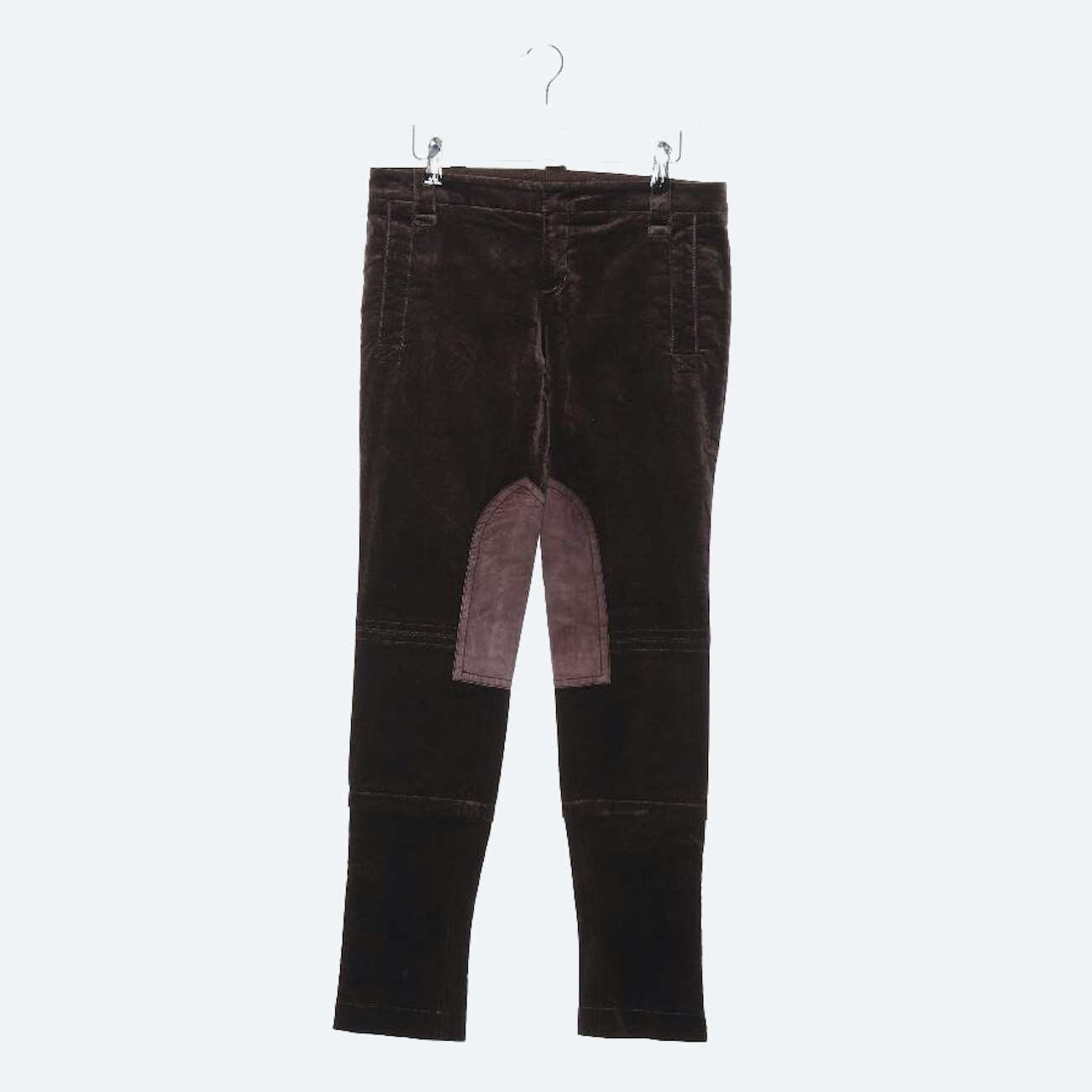 Image 1 of Velvet Pants 36 Brown in color Brown | Vite EnVogue