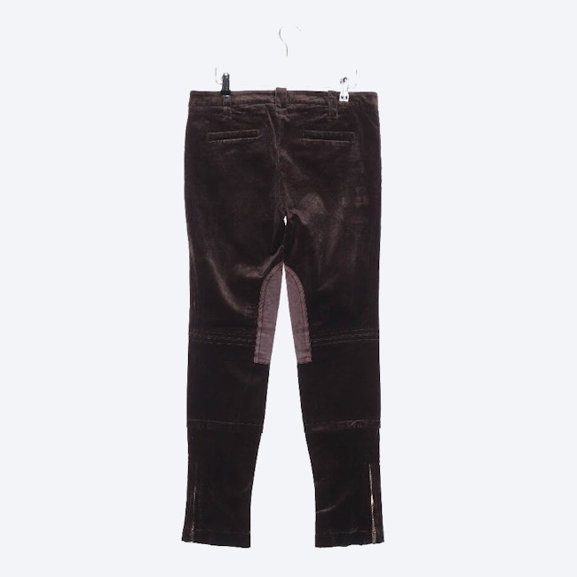 Image 2 of Velvet Pants 36 Brown in color Brown | Vite EnVogue