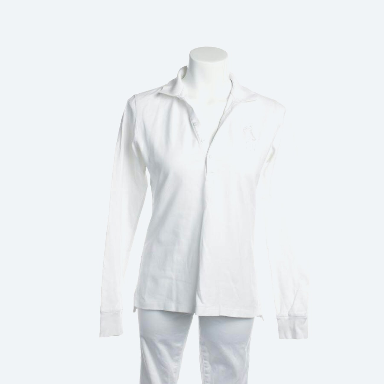Bild 1 von Polo Shirt L Weiß in Farbe Weiß | Vite EnVogue