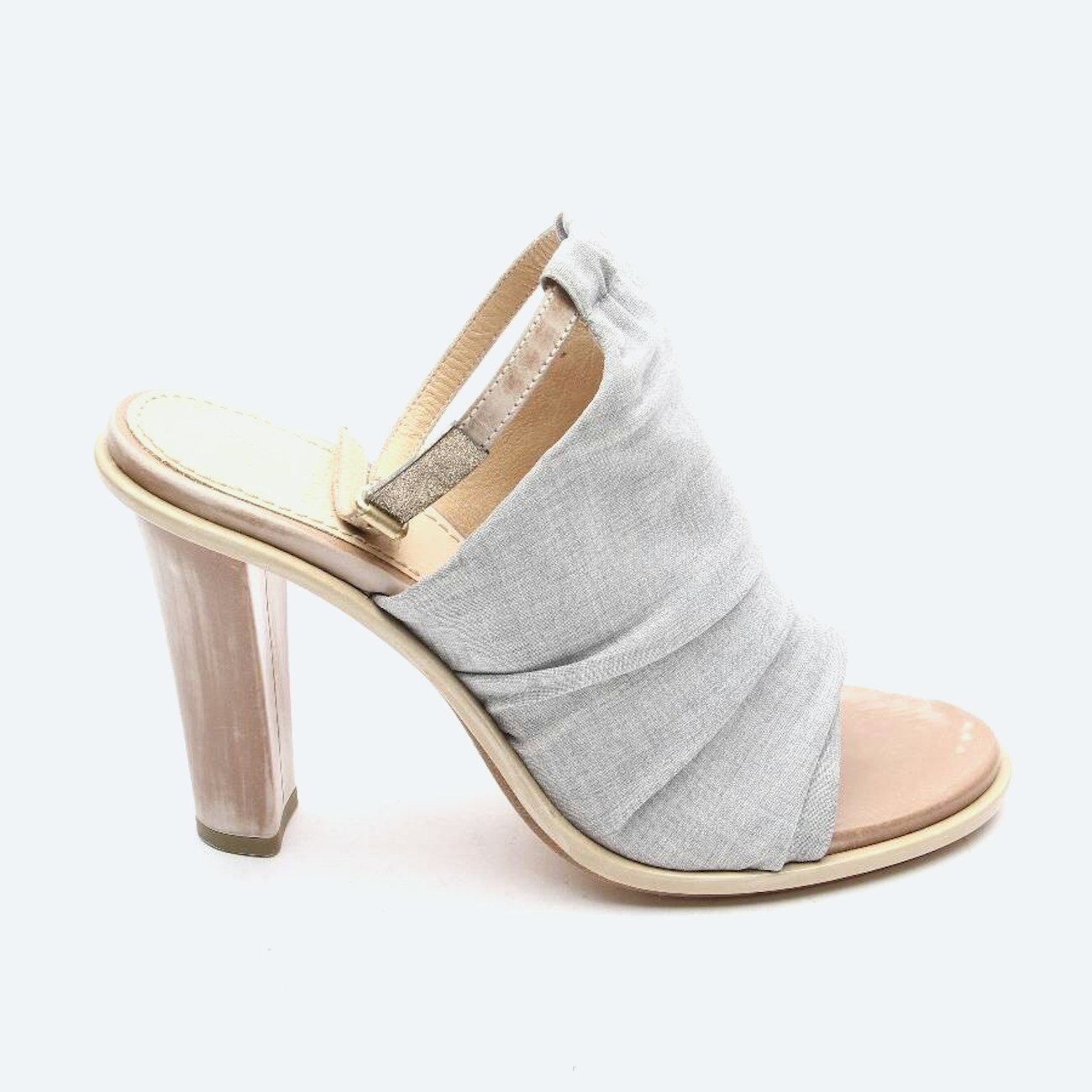 Image 1 of Heeled Sandals EUR 39 Gray in color Gray | Vite EnVogue