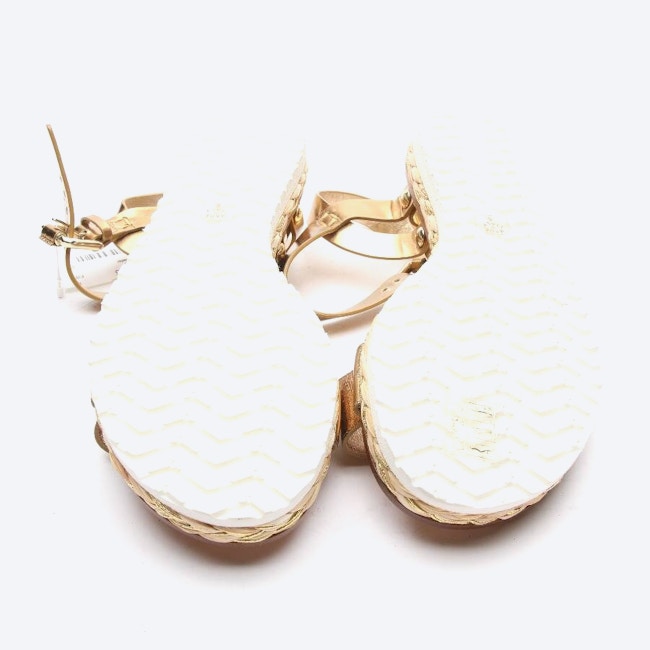 Image 4 of Sandals EUR 36 Gold in color Metallic | Vite EnVogue