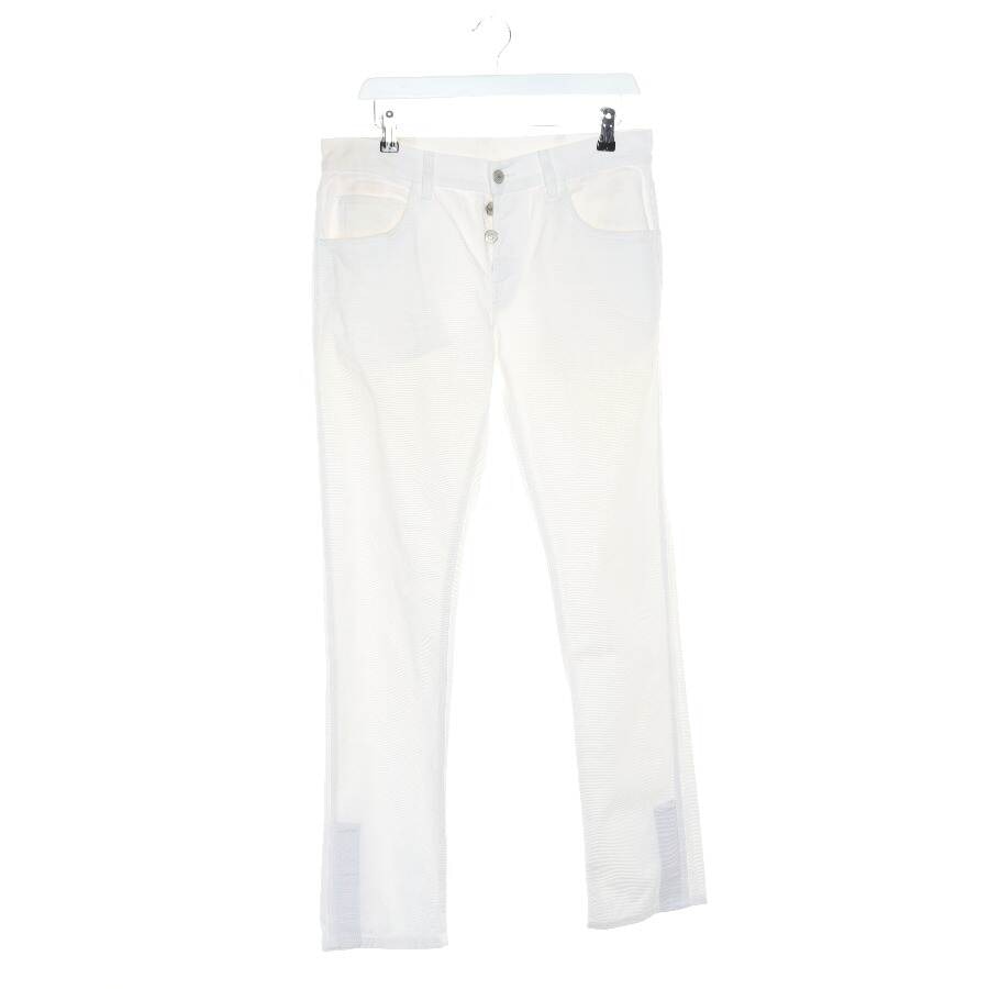 Image 1 of Jeans Straight Fit W33 White in color White | Vite EnVogue
