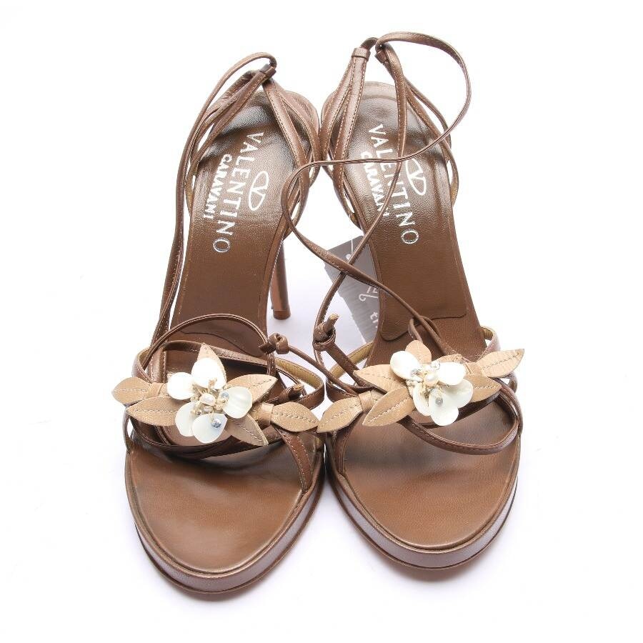 Image 2 of Heeled Sandals EUR 36.5 Brown in color Brown | Vite EnVogue