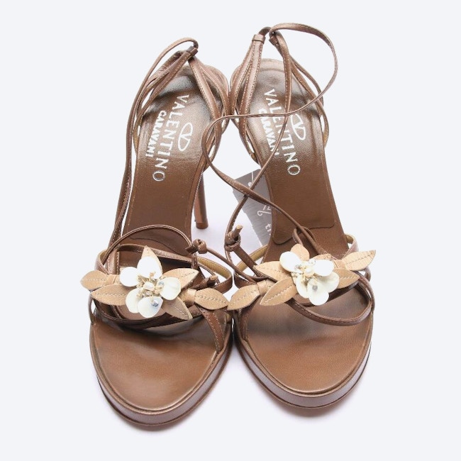 Image 2 of Heeled Sandals EUR 36.5 Brown in color Brown | Vite EnVogue